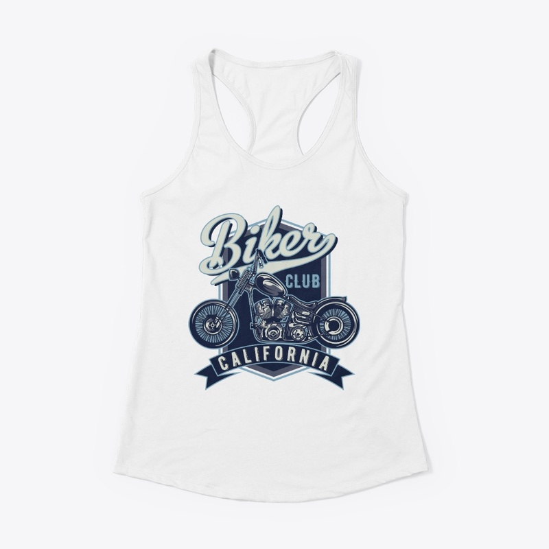 Biker Club California T-shirt design
