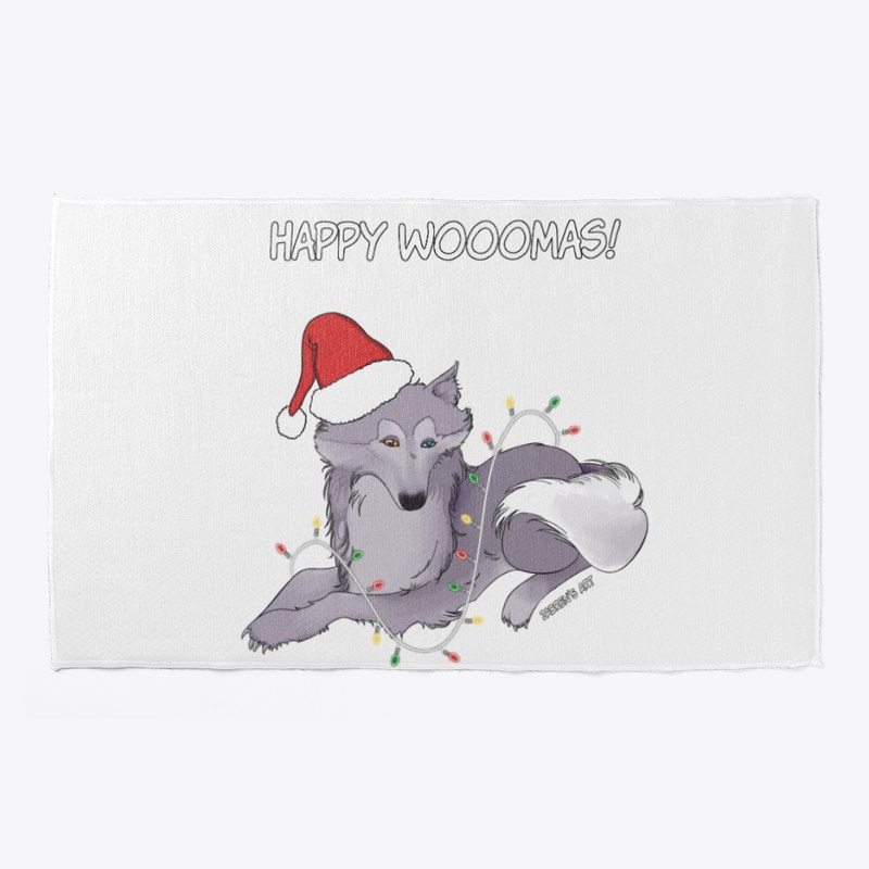 Happy Wooomas! Holiday Kodi Wolf