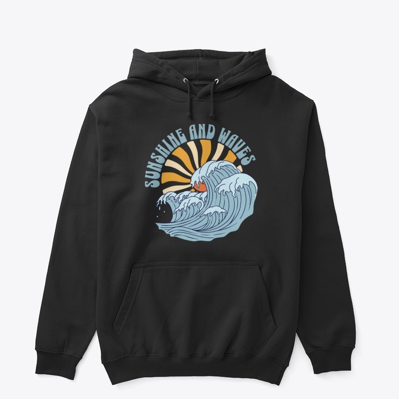 Sunshine and Waves Summer Tropical Merch