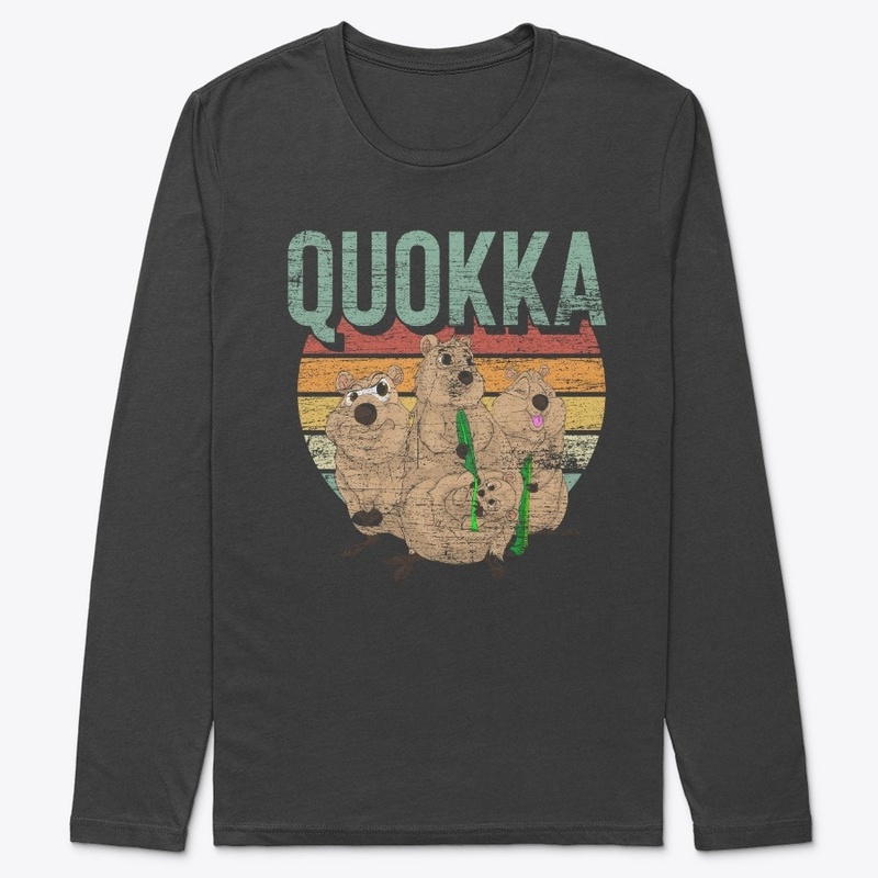 Retro Quokka - Cute Gift Animal Lover