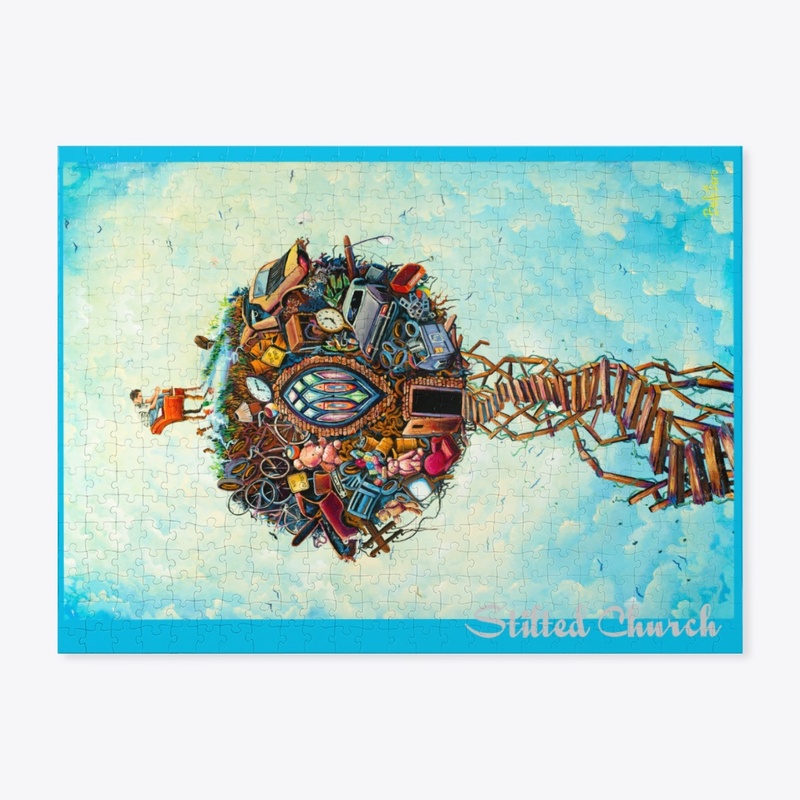 BeloZero Art- Stilted Church 