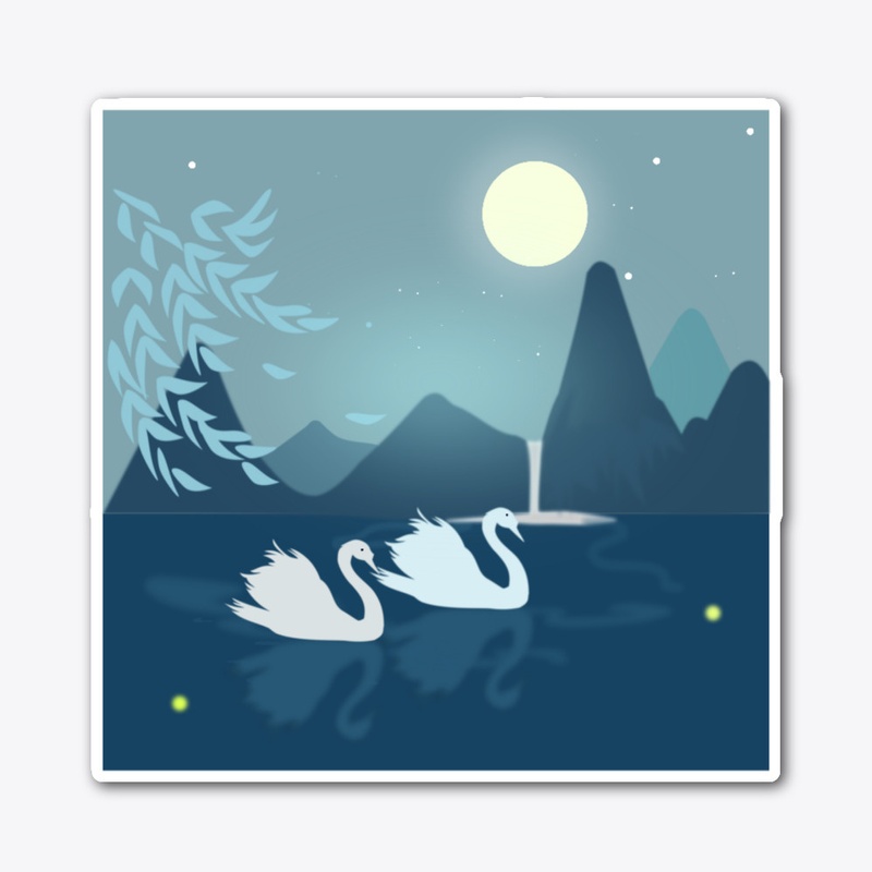 Romantic landscape
