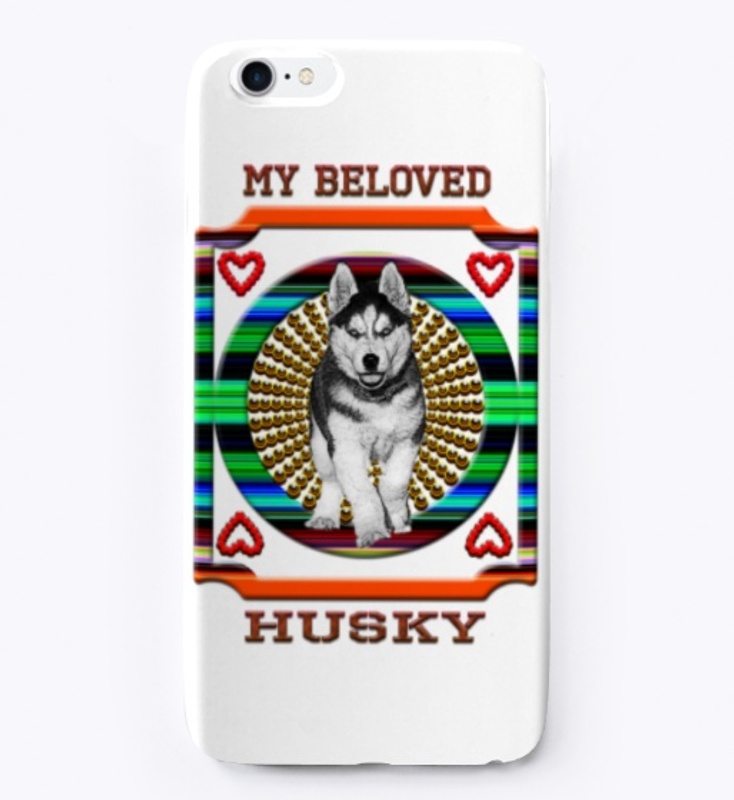 My beloved husky...t-shirt