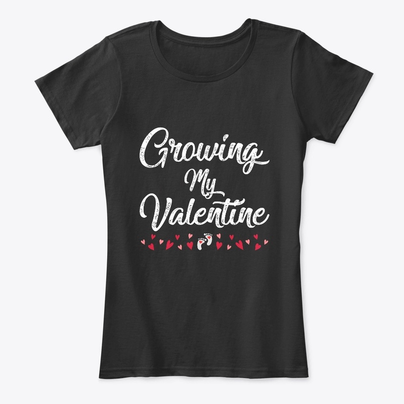 Adorable Valentine's Day Pregnancy Tee