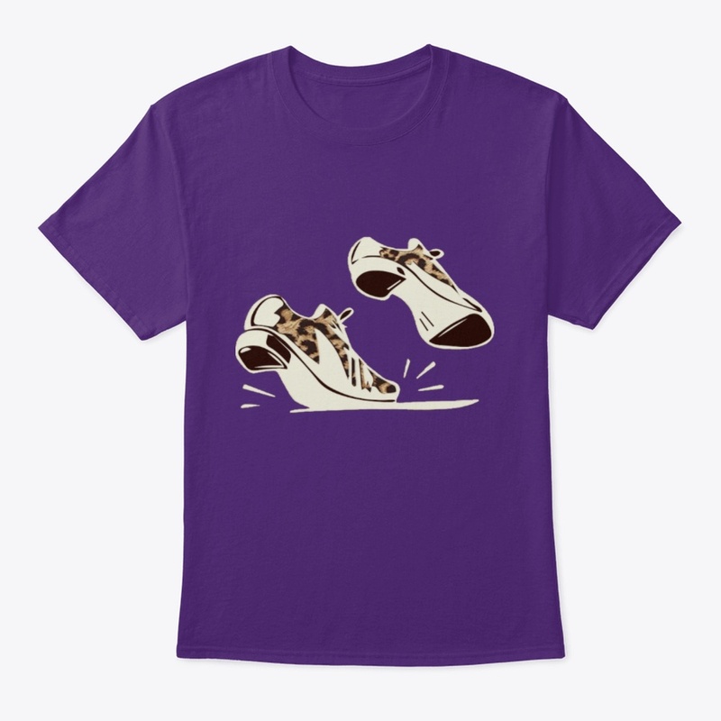 Leopard Tap Shoes Dancing on your shirt