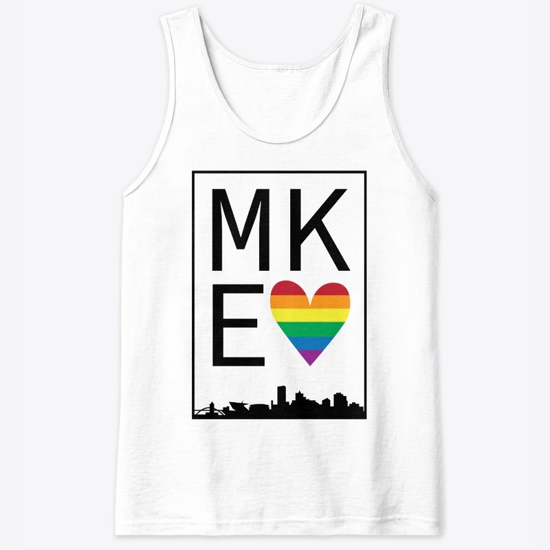 Heart MKE (rainbow)