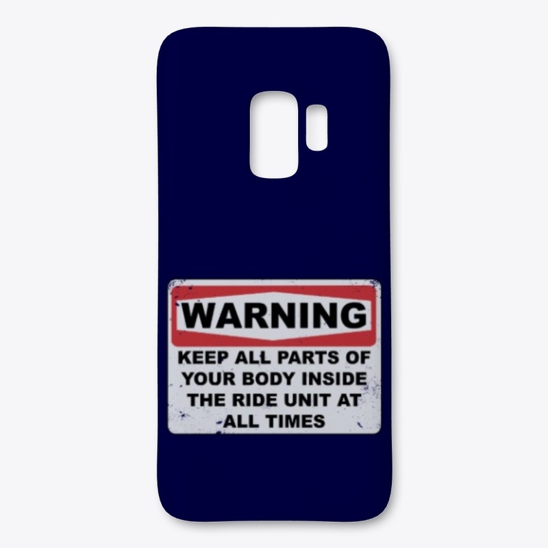 Roller Coaster Warning Sign