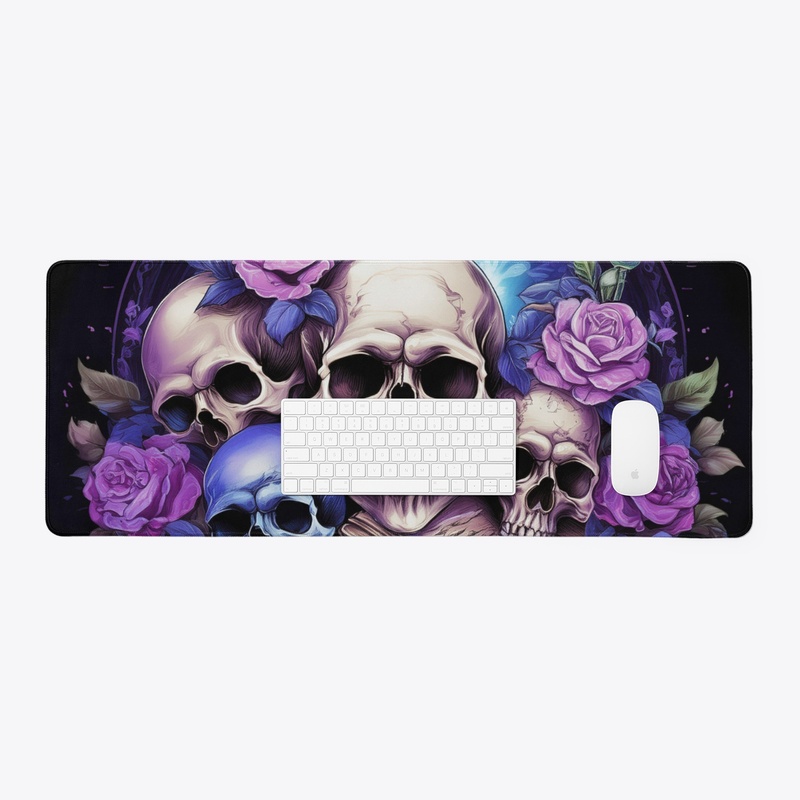 TCG Playmat skulls4
