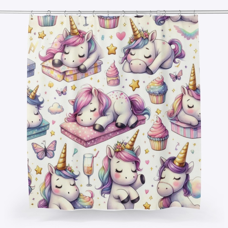 Unicorns Sleep Over Slumber Party