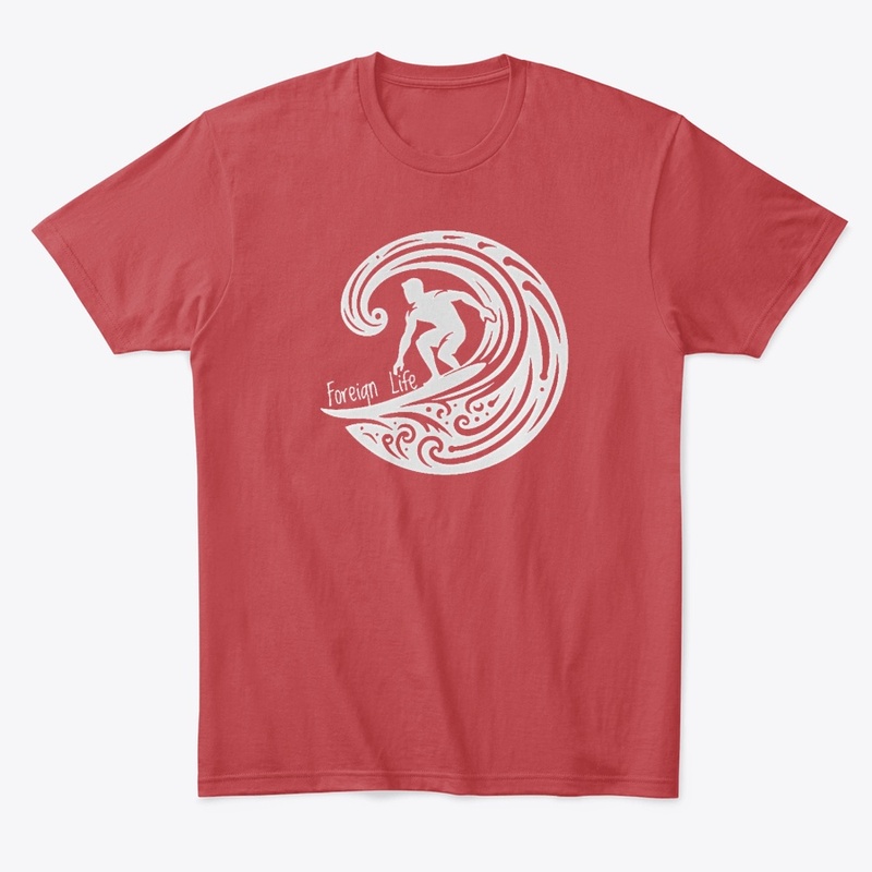 Foreign Life Icon Brand White