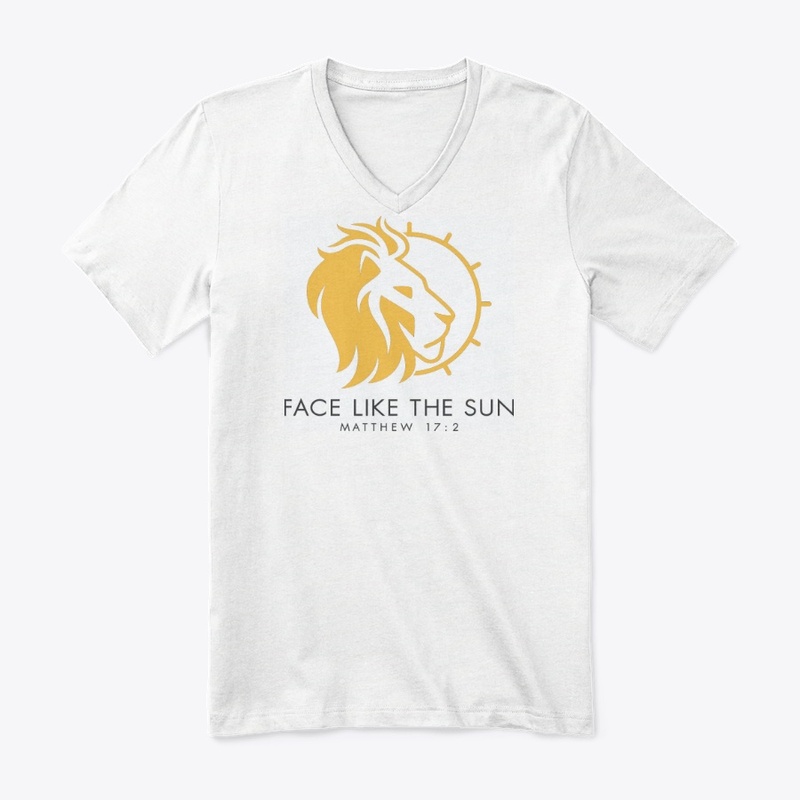 Face Like The Sun - Matt. 17:2 White Tee
