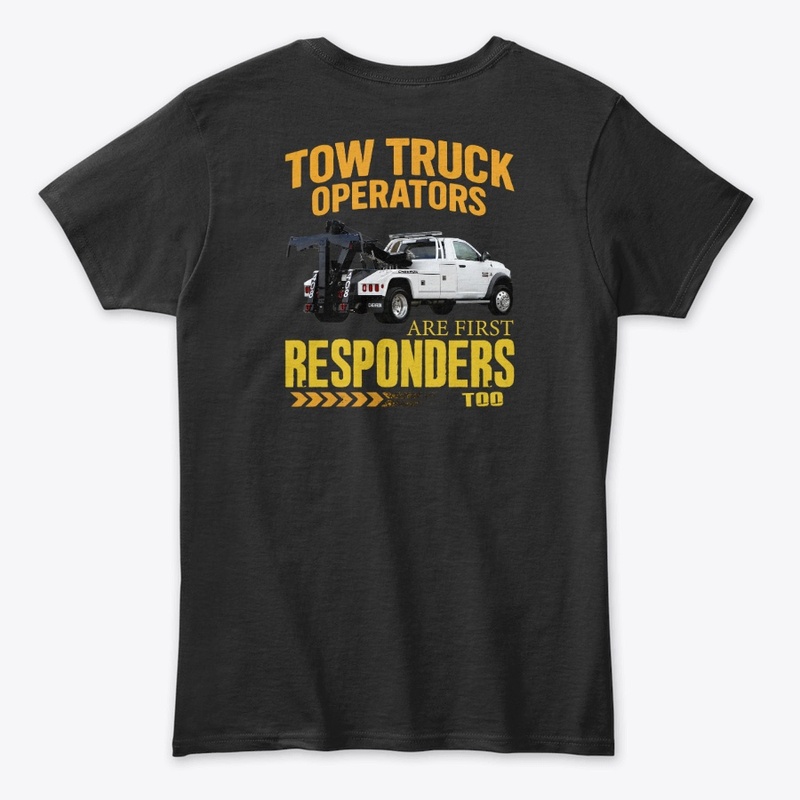Tow Truck First Responder Hoodie-Tee