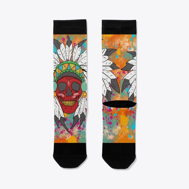 Cree Native Tribal Skull