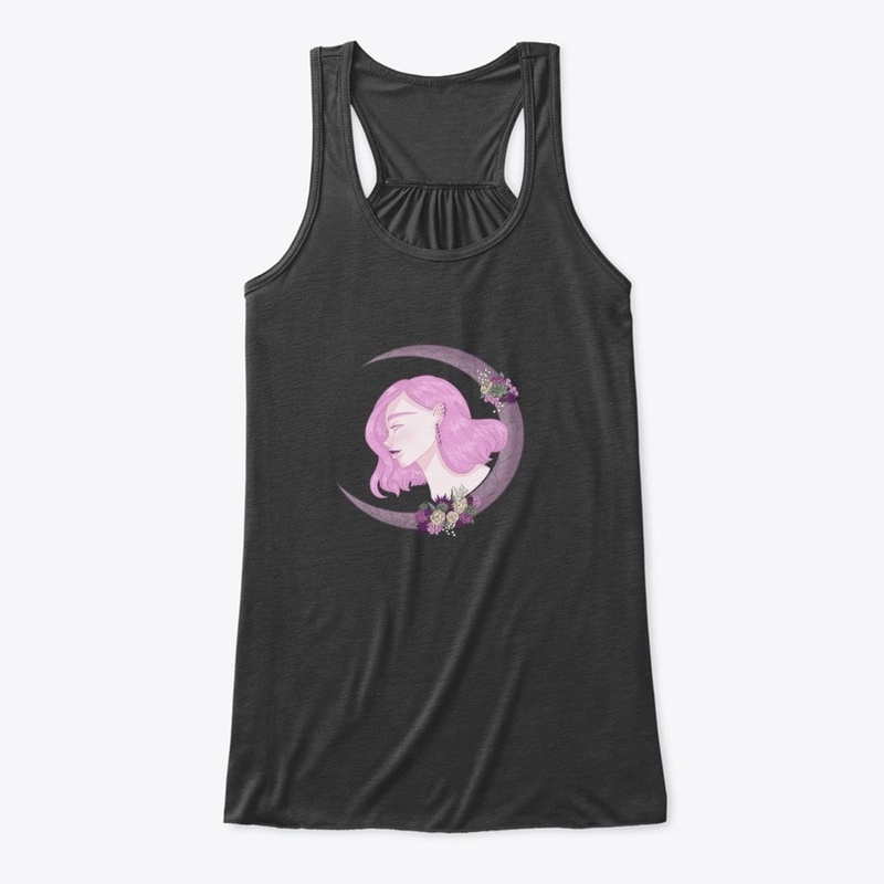 Pastel Goth Crescent Moon