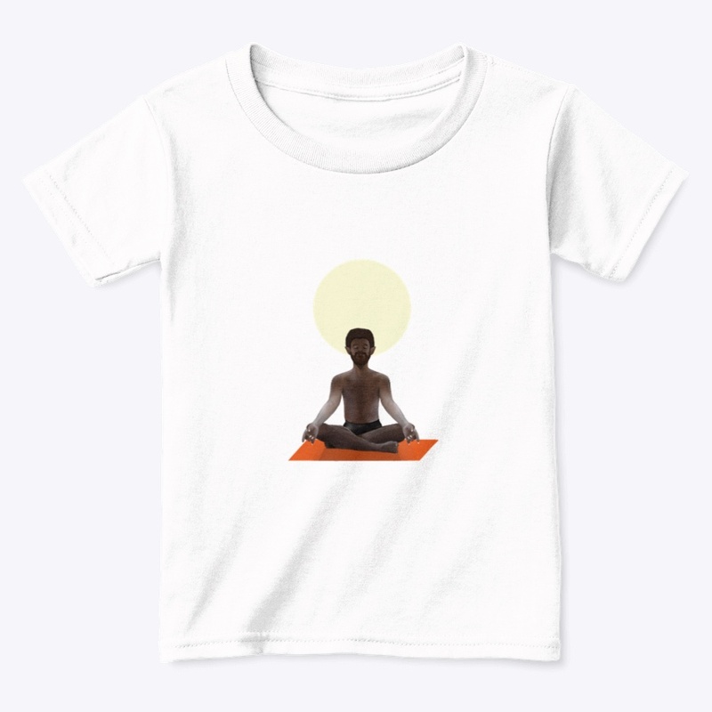 Meditating werewolf