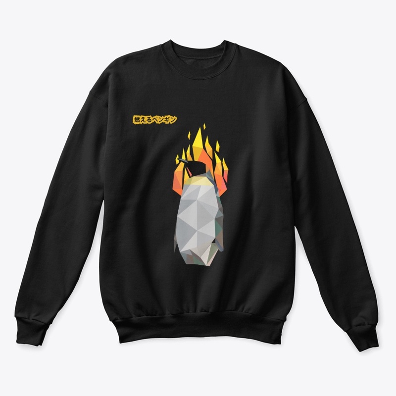 Burning Penguin - Premium Sweater -J0SH-
