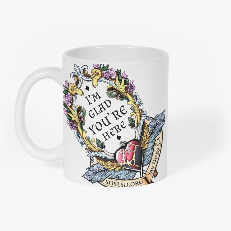Esoterica Glad full color mug overstamp