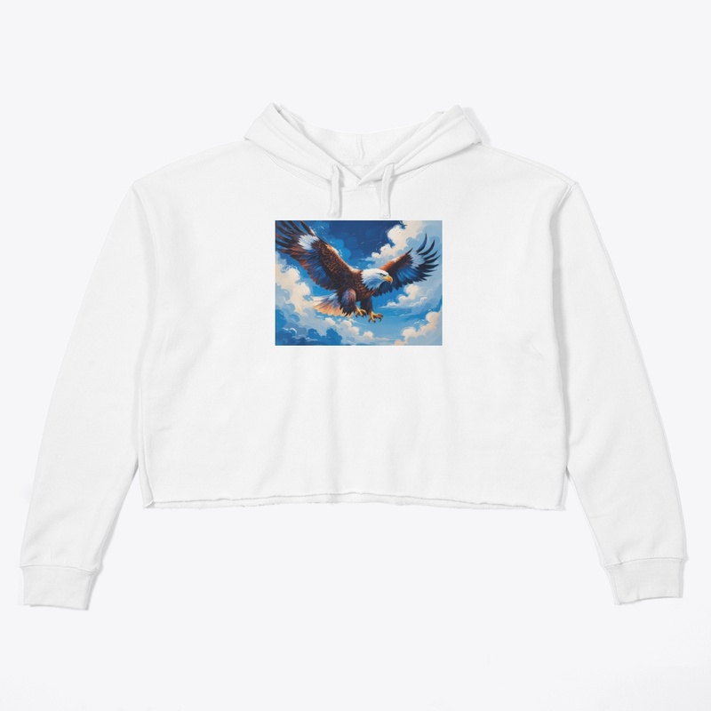 Majestic Bald Eagle in Flight