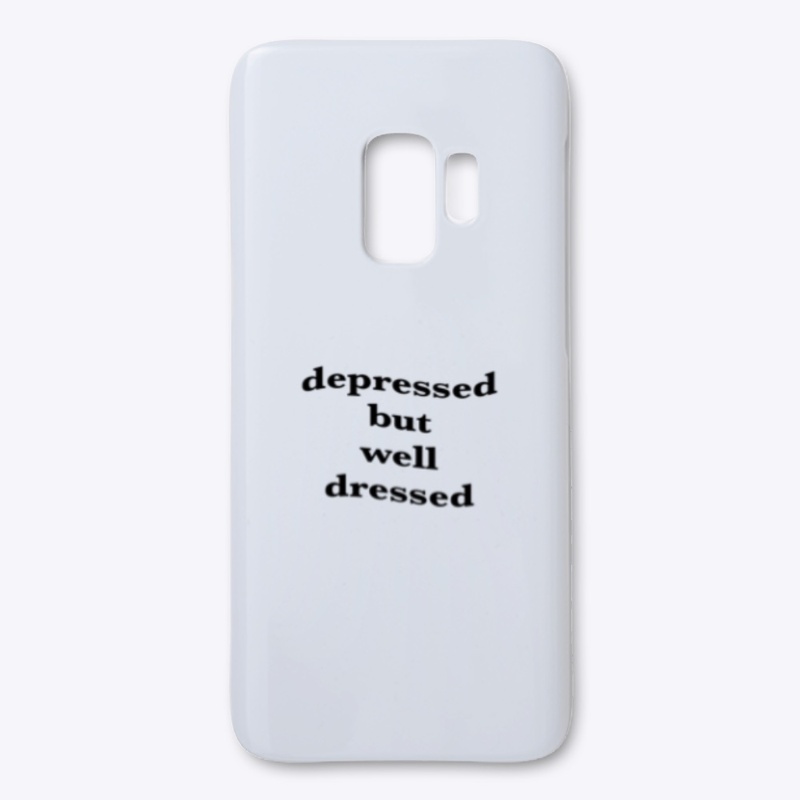 depressed but well dressed