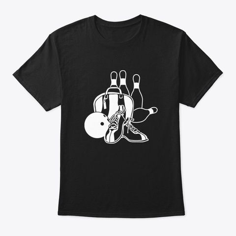Bowling Kit Black T-Shirt Front
