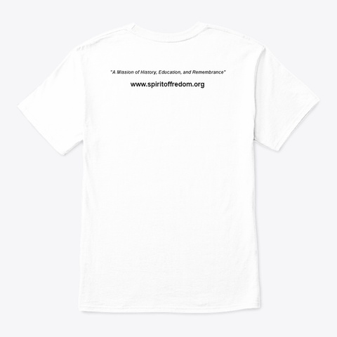 C 54 "Candy Bomber" White T-Shirt Back