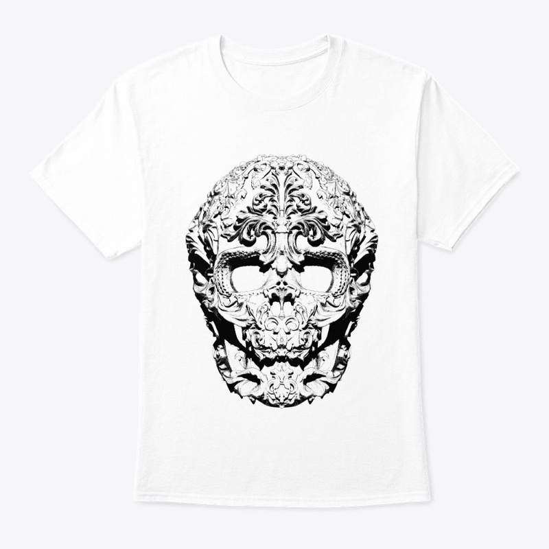 Carved human Skull by CrownPeople