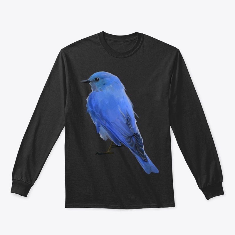 small blue bird