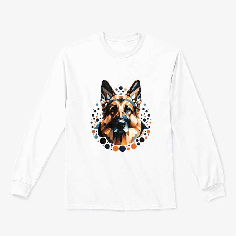 German Shepard Artistic for Dog Lover