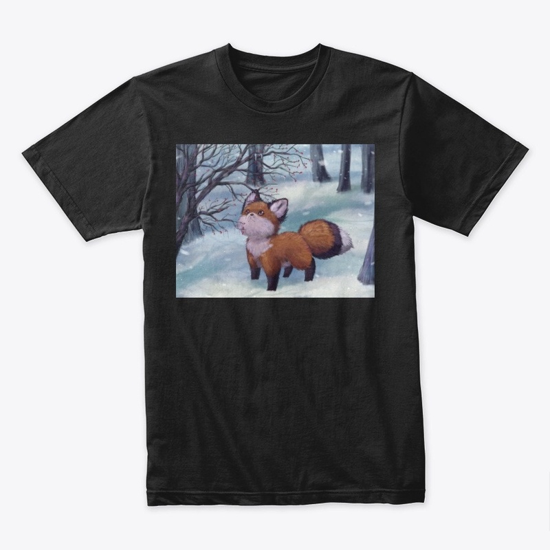 Frozen Winter Red Fox