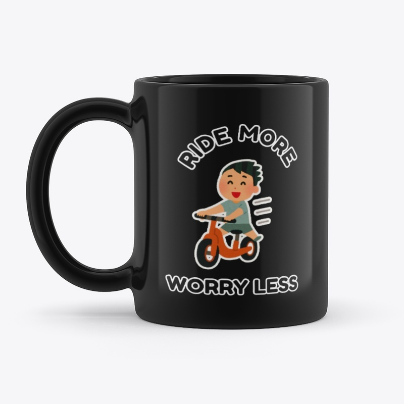 Ride More Worry Less T-shirt