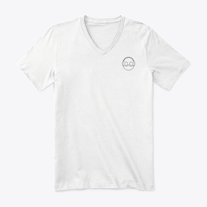 White Bot heart t-shirt