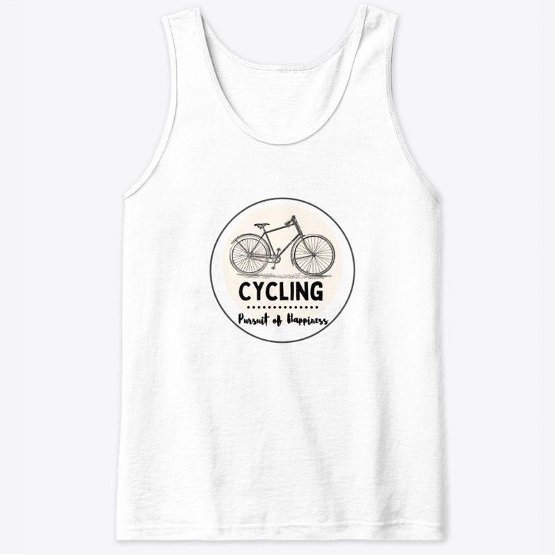 cycling pursuit of happiness t-shirts