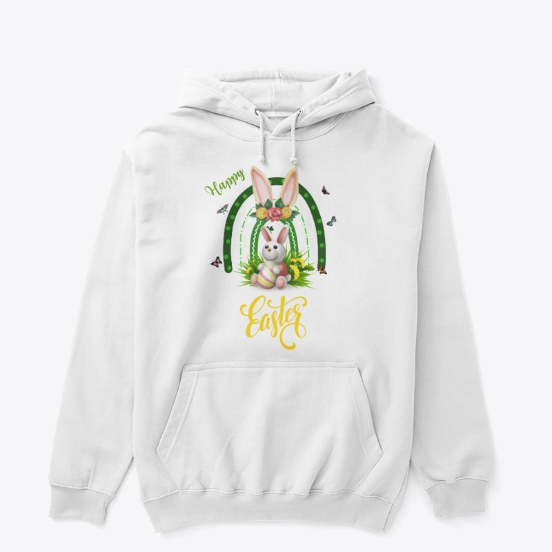 Minimalist Easter Tee: Hoppy Vibes!