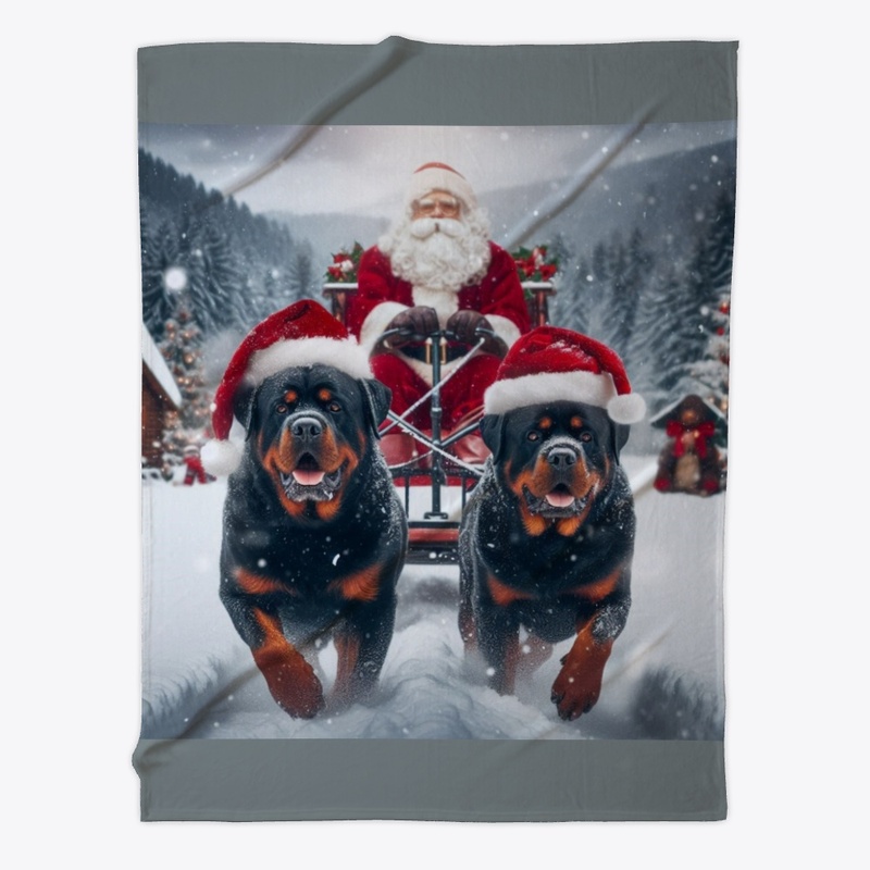 Rottweilers & Santa