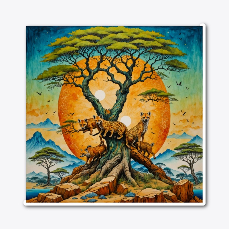 Sunlit Savanna Guardians