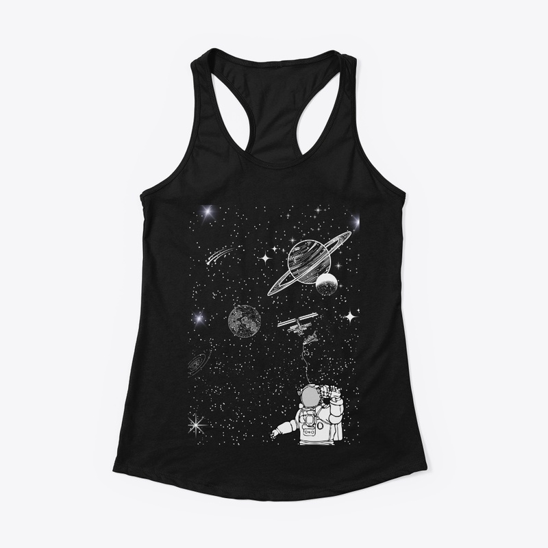 ASTRONOUT IN SPACE