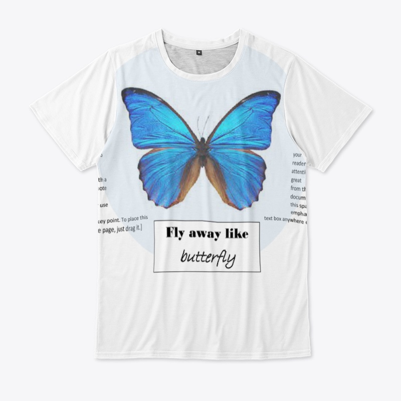 Butterfly print