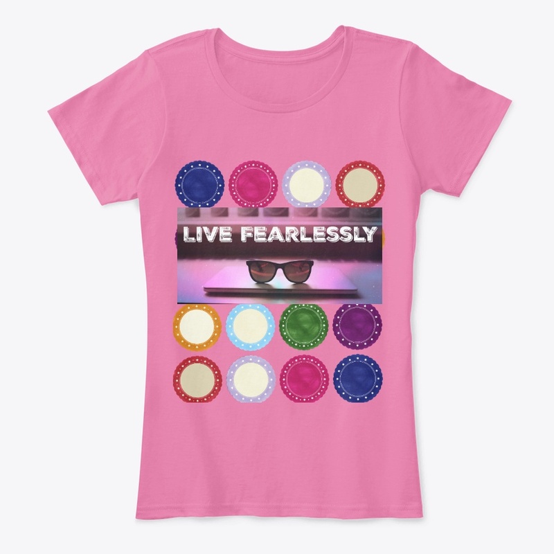 Live Fearlessly Circles of Color