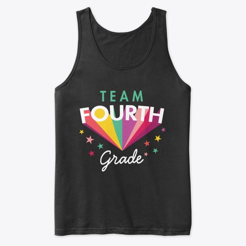 Team 4th Fourth Grade Teacher Shirt