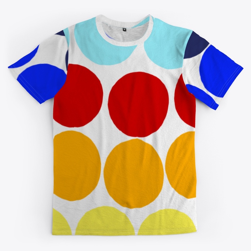 Rainbow Colored Dots