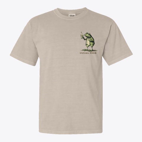 Tan Classy Social Frog Ivory Kaos Front