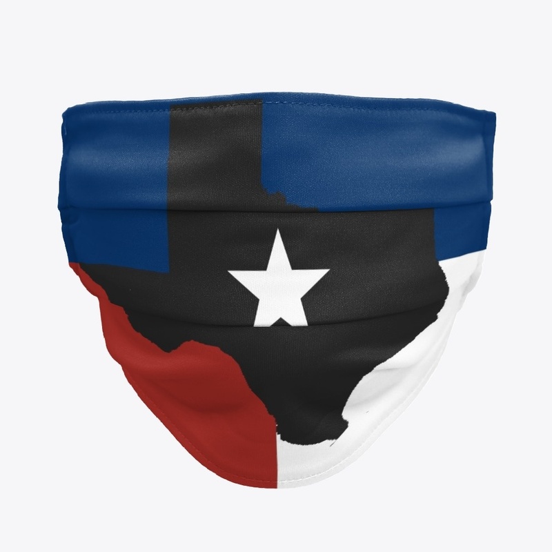 Texas Flag State Outline