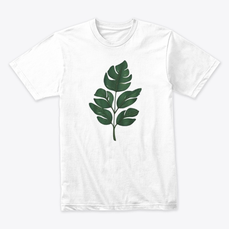 Tropical Monstera Leaf