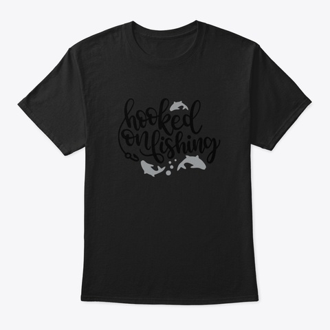 Hooked Ghdbn Black T-Shirt Front