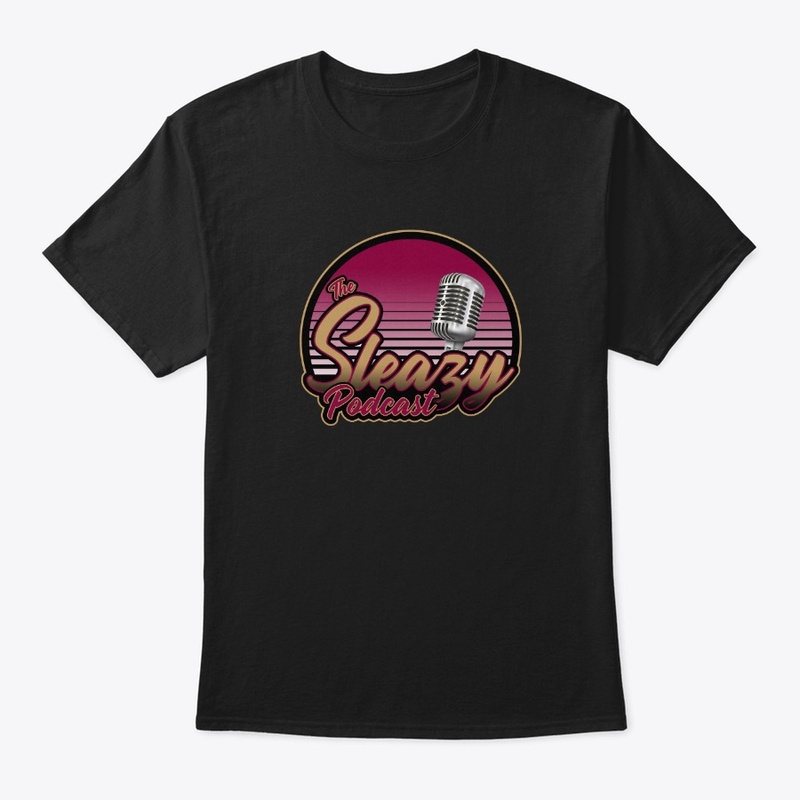 Sleazy Podcast Wine and Gold Theme
