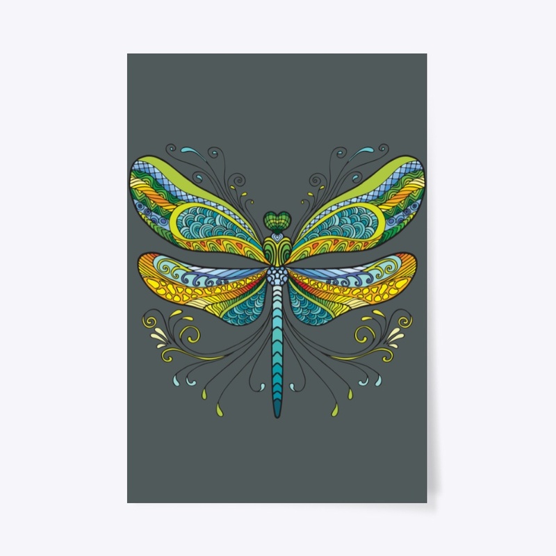 BEAUTIFUL DRAGONFLY