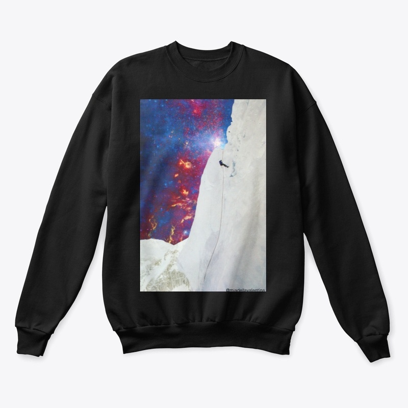 Mountain Climber - Space Collage Tee