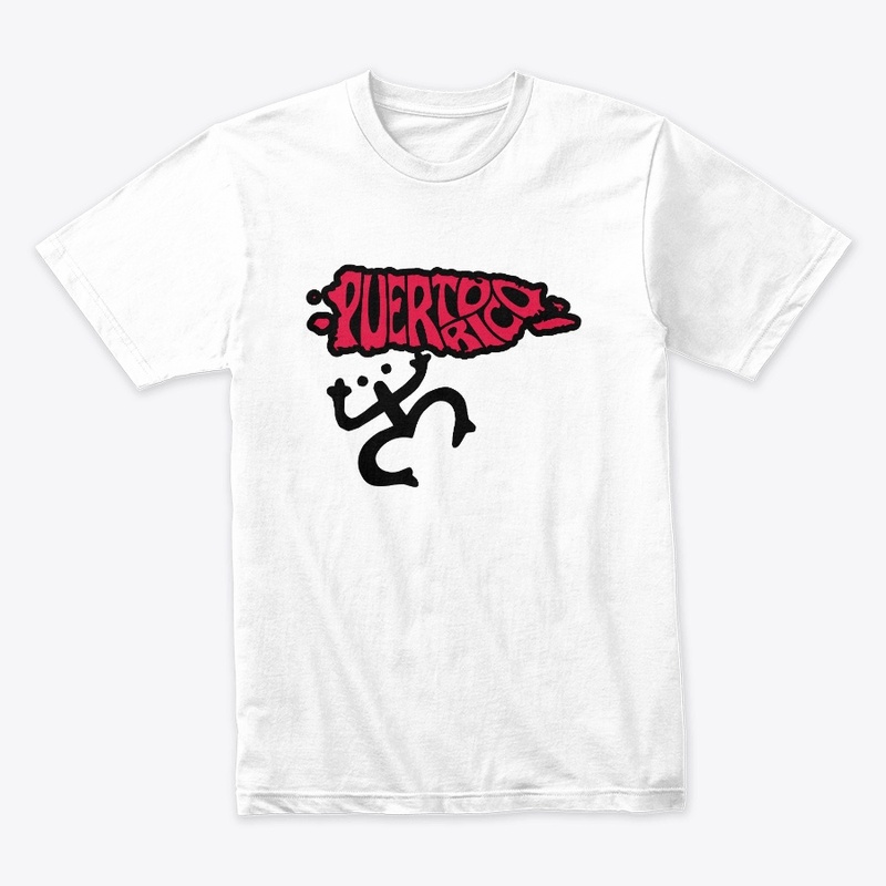 Puerto Rico Map With Coqui