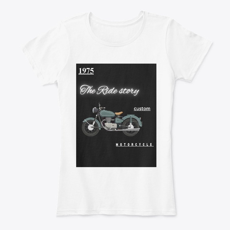 The vintage motorcycle design