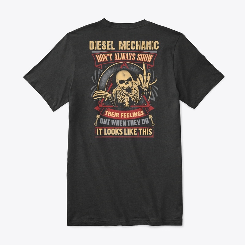 Diesel Mechanic's Feelings Hoodie